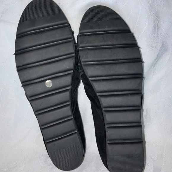 Amalfi by Rangoni suede twist wedge loafer Sz 7.5M Italy - Picture 7 of 7